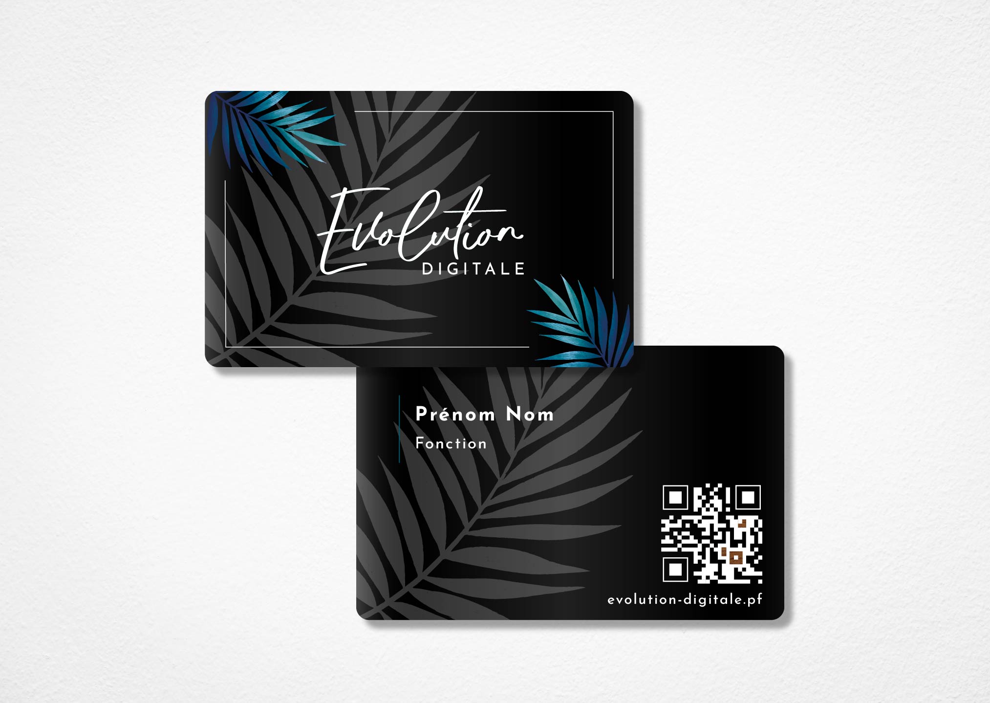 carte-de-visite-nfc-metal-brosse-noir-impression-couleur-tahiti-evolution-digitale